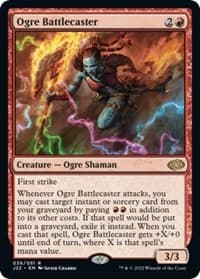 Ogre Battlecaster - Jumpstart 2022 - Magic: The Gathering card