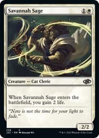 Savannah Sage - Jumpstart 2022 - Magic: The Gathering card