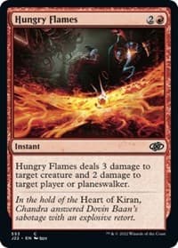 Hungry Flames - Jumpstart 2022 - Magic: The Gathering card