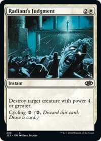 Radiant's Judgment - Jumpstart 2022 - Magic: The Gathering card