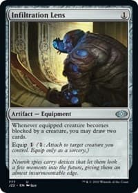 Infiltration Lens - Jumpstart 2022 - Magic: The Gathering card