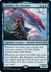 Alandra, Sky Dreamer - Jumpstart 2022 - Magic: The Gathering card