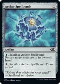 Aether Spellbomb - Jumpstart 2022 - Magic: The Gathering card