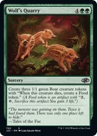 Wolf's Quarry - Jumpstart 2022 - Magic: The Gathering card