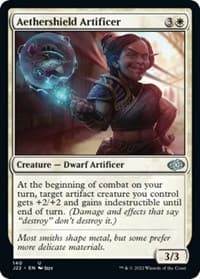 Aethershield Artificer - Jumpstart 2022 - Magic: The Gathering card