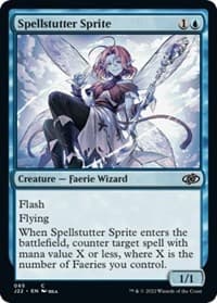 Spellstutter Sprite - Jumpstart 2022 - Magic: The Gathering card