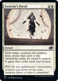 Justiciar's Portal - Jumpstart 2022 - Magic: The Gathering card