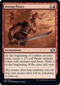 Daring Piracy - Jumpstart 2022 - Magic: The Gathering card