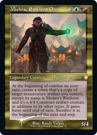Mishra, Eminent One (Display Commander) - Thick Stock - Commander: The Brothers' War - Magic: The Gathering card
