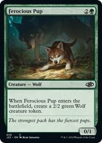Ferocious Pup - Jumpstart 2022 - Magic: The Gathering card