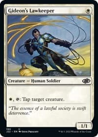 Gideon's Lawkeeper - Jumpstart 2022 - Magic: The Gathering card