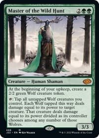 Master of the Wild Hunt - Jumpstart 2022 - Magic: The Gathering card