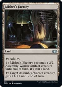 Mishra's Factory - Jumpstart 2022 - Magic: The Gathering card