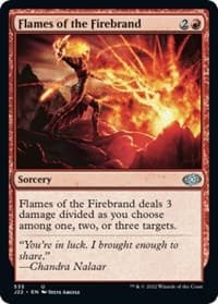 Flames of the Firebrand - Jumpstart 2022 - Magic: The Gathering card