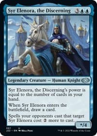 Syr Elenora, the Discerning - Jumpstart 2022 - Magic: The Gathering card