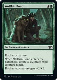 Wolfkin Bond - Jumpstart 2022 - Magic: The Gathering card