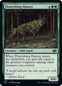 Flourishing Hunter - Jumpstart 2022 - Magic: The Gathering card