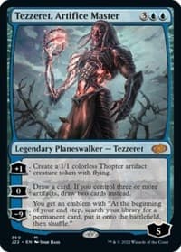 Tezzeret, Artifice Master - Jumpstart 2022 - Magic: The Gathering card