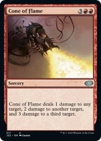 Cone of Flame - Jumpstart 2022 - Magic: The Gathering card