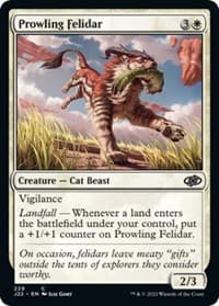 Prowling Felidar - Jumpstart 2022 - Magic: The Gathering card