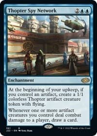 Thopter Spy Network - Jumpstart 2022 - Magic: The Gathering card