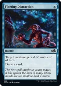 Fleeting Distraction - Jumpstart 2022 - Magic: The Gathering card