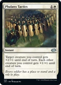 Phalanx Tactics - Jumpstart 2022 - Magic: The Gathering card