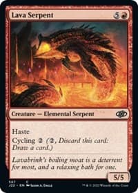 Lava Serpent - Jumpstart 2022 - Magic: The Gathering card