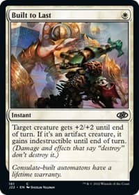 Built to Last - Jumpstart 2022 - Magic: The Gathering card