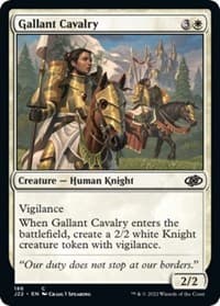 Gallant Cavalry - Jumpstart 2022 - Magic: The Gathering card