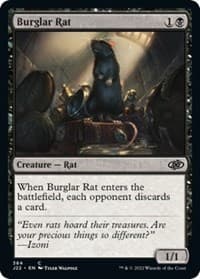 Burglar Rat - Jumpstart 2022 - Magic: The Gathering card