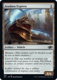 Aradara Express - Jumpstart 2022 - Magic: The Gathering card