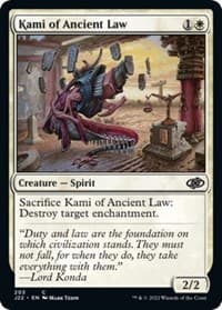 Kami of Ancient Law - Jumpstart 2022 - Magic: The Gathering card