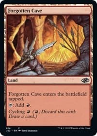 Forgotten Cave - Jumpstart 2022 - Magic: The Gathering card