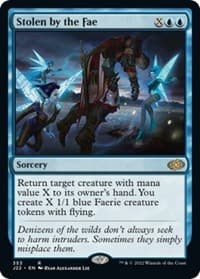 Stolen by the Fae - Jumpstart 2022 - Magic: The Gathering card