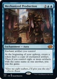 Mechanized Production - Jumpstart 2022 - Magic: The Gathering card