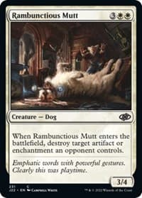 Rambunctious Mutt - Jumpstart 2022 - Magic: The Gathering card