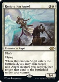 Restoration Angel - Jumpstart 2022 - Magic: The Gathering card