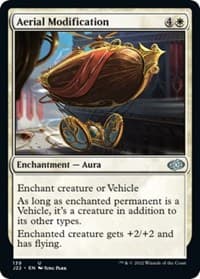 Aerial Modification - Jumpstart 2022 - Magic: The Gathering card
