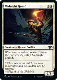 Midnight Guard - Jumpstart 2022 - Magic: The Gathering card