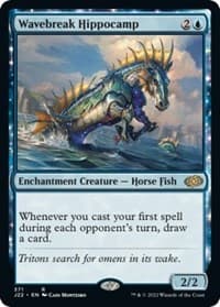 Wavebreak Hippocamp - Jumpstart 2022 - Magic: The Gathering card