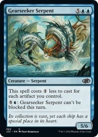 Gearseeker Serpent - Jumpstart 2022 - Magic: The Gathering card