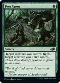 Prey Upon - Jumpstart 2022 - Magic: The Gathering card