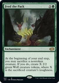 Feed the Pack - Jumpstart 2022 - Magic: The Gathering card
