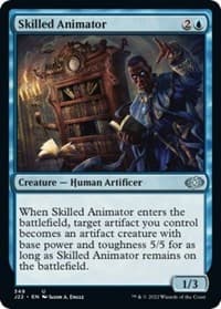 Skilled Animator - Jumpstart 2022 - Magic: The Gathering card