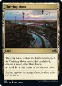 Thriving Moor - Jumpstart 2022 - Magic: The Gathering card