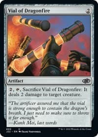 Vial of Dragonfire - Jumpstart 2022 - Magic: The Gathering card