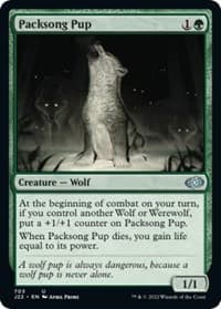 Packsong Pup - Jumpstart 2022 - Magic: The Gathering card