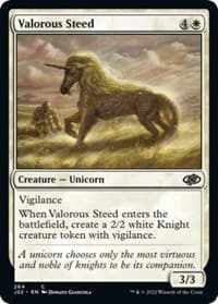 Valorous Steed - Jumpstart 2022 - Magic: The Gathering card