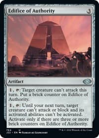 Edifice of Authority - Jumpstart 2022 - Magic: The Gathering card